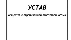Что содержит устав ООО в Центро