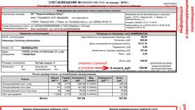 Квитанция на оплату ЖКХ: что это в Центро