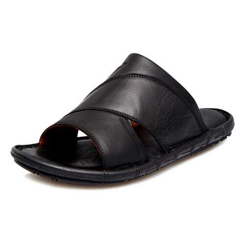 Шлепанцы мужские Pierre Cardin 03106110 черные 40 RU в Центро