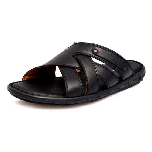 Шлепанцы мужские Pierre Cardin 710017663 черные 45 RU в Центро