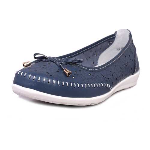 Балетки женские Alessio Nesca KR19S-42 синие 39 RU в Центро