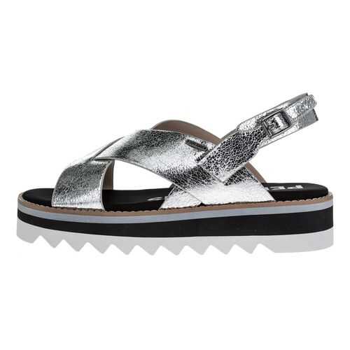 Босоножки женские Pepe Jeans PLS90452 серебристые 41 UK в Центро