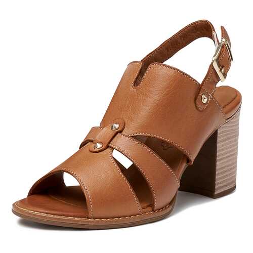 Босоножки женские Pierre Cardin TR-MN-45-1052 коричневые 39 RU в Центро