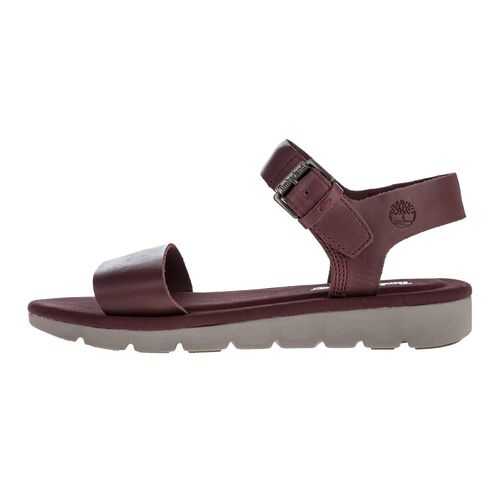 Сандалии женские Timberland TBLA286TW бордовые 6.5 US в Центро