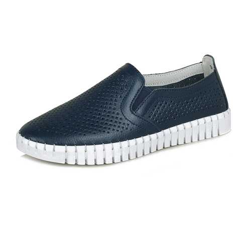 Слипоны женские Alessio Nesca DS20SS-5A синие 39 RU в Центро