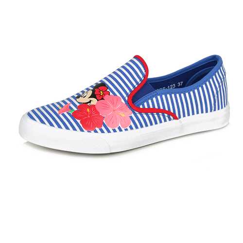 Слипоны женские Minnie Mouse ZY20SS-123 белые/синие 39 RU в Центро
