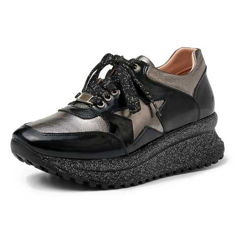 Кроссовки женские Pierre Cardin TR-MN-108-1713 черные/серебристые 37 RU в Центро