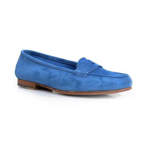 Мокасины женские ANDREA VENTURA FIRENZE HERITAGE066 синие 40 RU в Центро