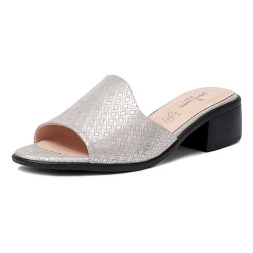 Сабо женские Pierre Cardin TR-MN-421-1295 серебристые 39 RU в Центро